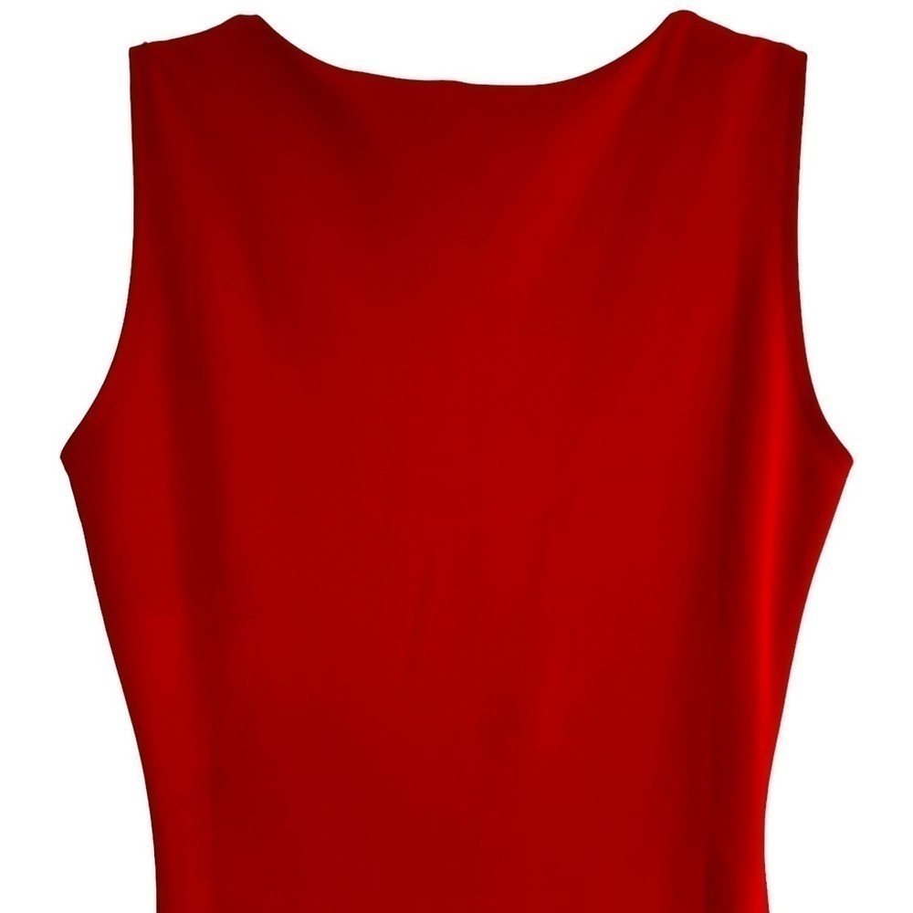 Red-Hot Revenge Dress Sleeveless Midi, SIze Medium - Picture 5 of 9